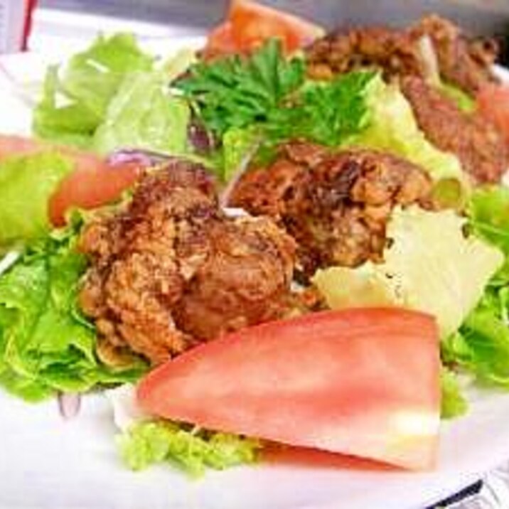 鶏レバーの竜田揚げ